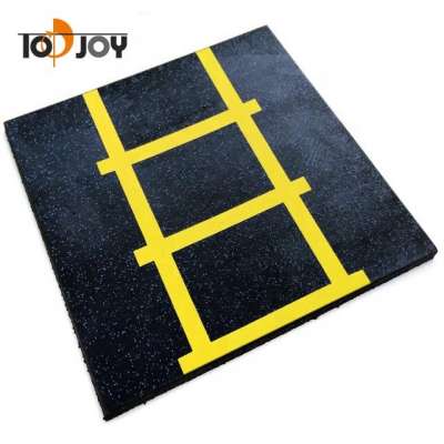 Customized Rubber Tiles Flooring for Gym systems