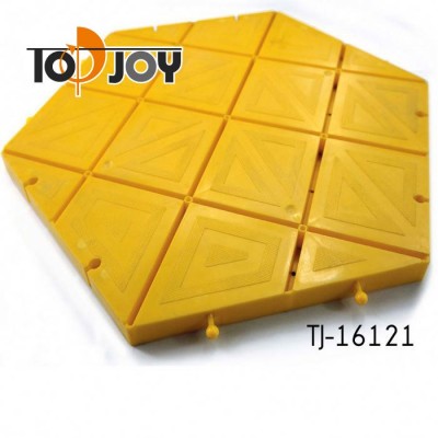 Yellow Hexagons Quick Install Remove The Flexible Assembly Floor