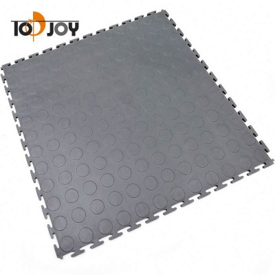 Industrial Interlocking Garage Vinyl Floor Tile Mat