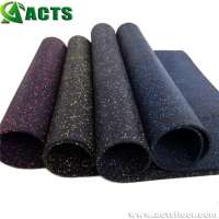 Multiple Speckles GYM Rubber Flooring, Rubber Fitness Mat with EPDM